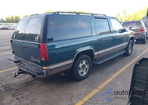 1996 Chevrolet Suburban K1500 из США, поврежденный, VIN 1GNFK16RXTJ350029